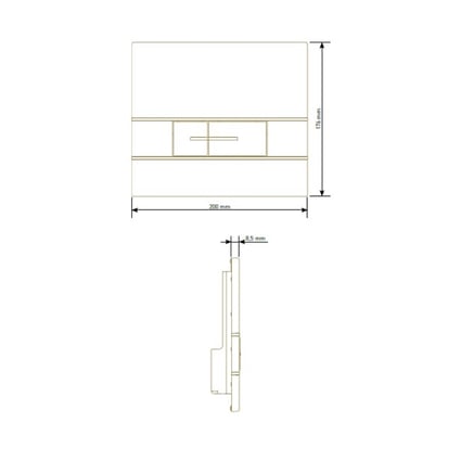 Πλακέτα Segment Black Siamp 111973